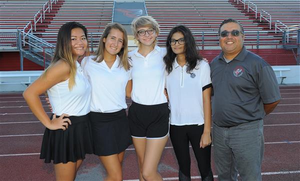 girls golf team photo